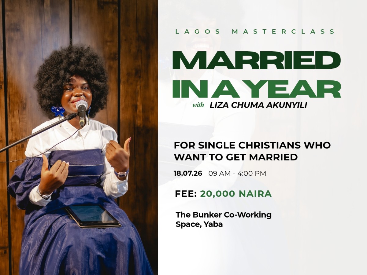 Married in a year (Lagos) Masterclass
